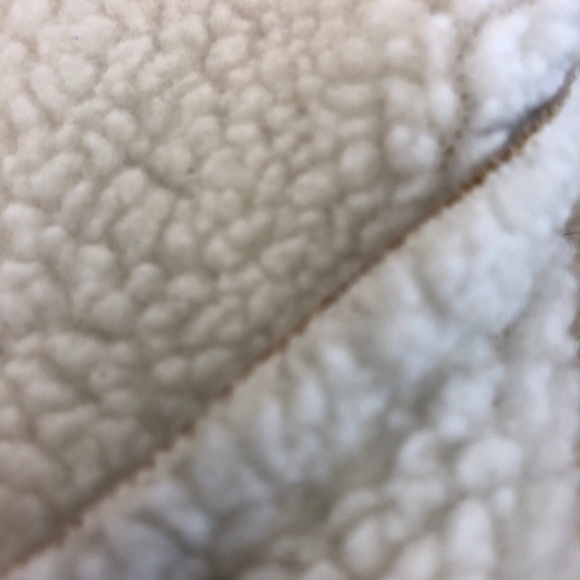 Coldwater Creek Tan Faux Sheepskin Jacket - Picture 2 of 3